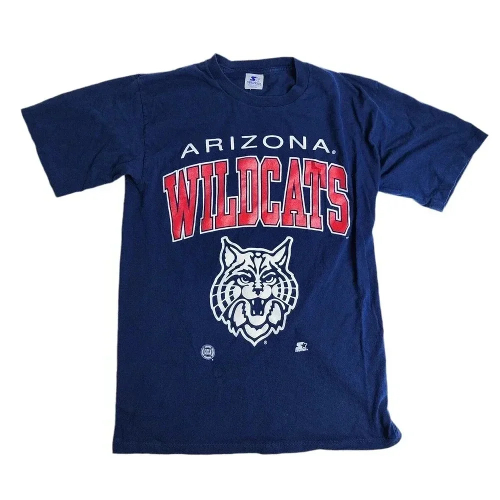 Starter Vintage Arizona Wildcats Shirt Size Small 90s Big Logo